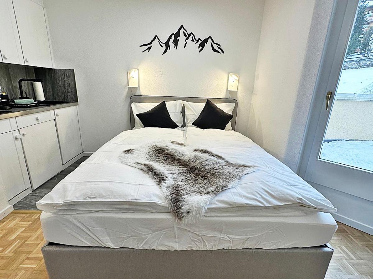 Kleines Juwel, Zentral, Mit Garage Und Pool - Cb102 Lejlighed St. Moritz Eksteriør billede