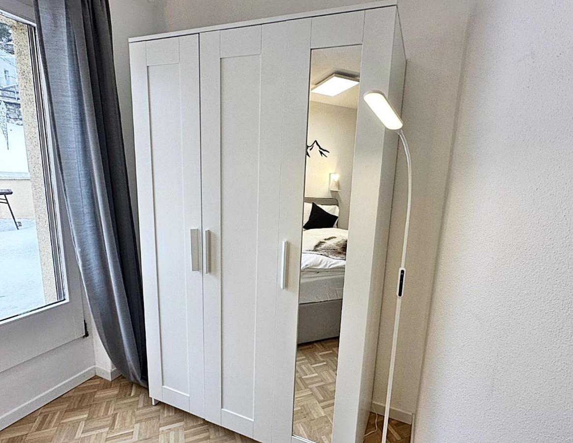 Kleines Juwel, Zentral, Mit Garage Und Pool - Cb102 Lejlighed St. Moritz Eksteriør billede