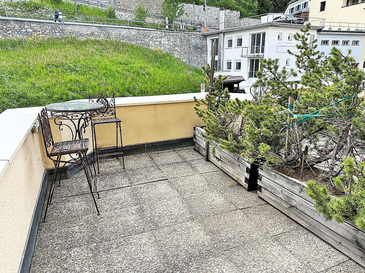 Kleines Juwel, Zentral, Mit Garage Und Pool - Cb102 Lejlighed St. Moritz Eksteriør billede