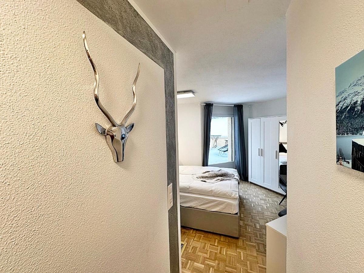 Kleines Juwel, Zentral, Mit Garage Und Pool - Cb102 Lejlighed St. Moritz Eksteriør billede