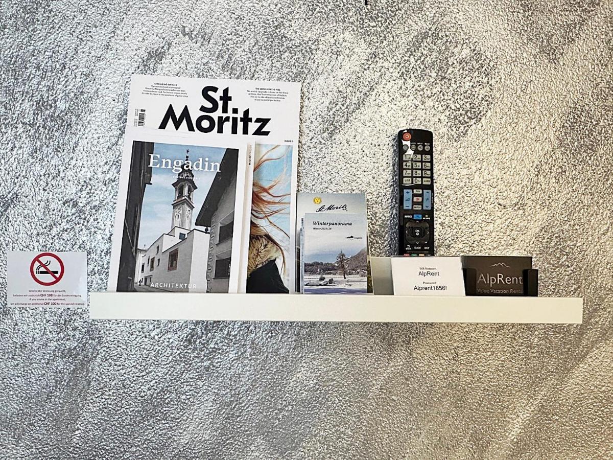 Kleines Juwel, Zentral, Mit Garage Und Pool - Cb102 Lejlighed St. Moritz Eksteriør billede