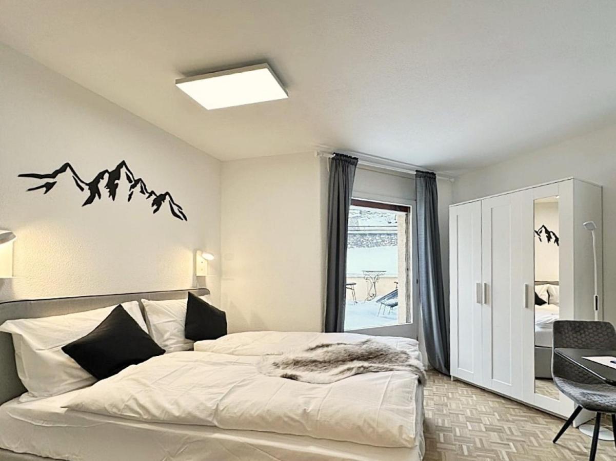 Kleines Juwel, Zentral, Mit Garage Und Pool - Cb102 Lejlighed St. Moritz Eksteriør billede